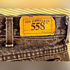 Levi’s 558 Jeans: Made in USA